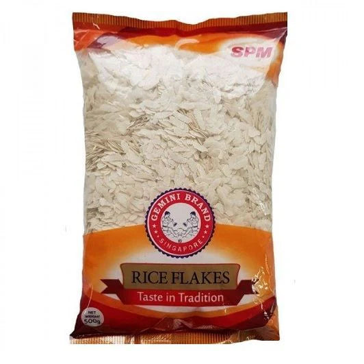 Gemini Brand Rice Flakes Medium 500G