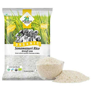 ORGANIC SONAMASURI RAW RICE POLISHED 5 KG