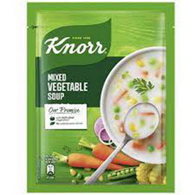 KNORR MIXED VEG SOUP 45 GMS