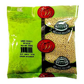 HB WHITE URID DAL WHOLE 500 GMS