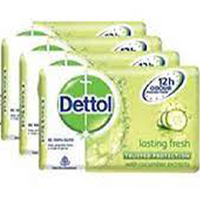 DETTOL ANTI-BACTERIAL BAR SOAP - LASTING FRESH (4 X 100 GMS)
