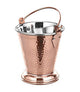 Hammered Copper Steel Balti for serving Food (L)