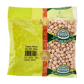 HB WHITE CHICK PEAS 500 GMS