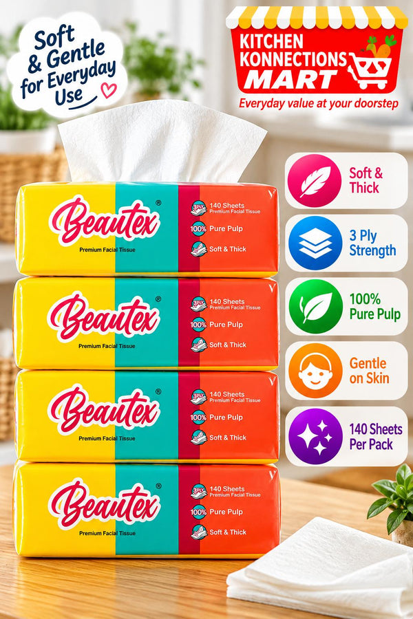 Softpack Tissue 4 boxs 140's