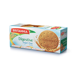 BRITANNIA DIGESTIVE SUGAR FREE 200 GMS