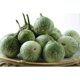 THAI WHITE ROUND BRINJAL 350GM