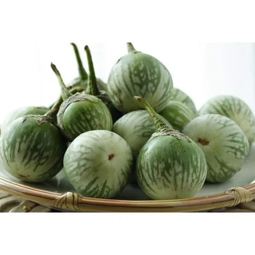 THAI WHITE ROUND BRINJAL 350GM