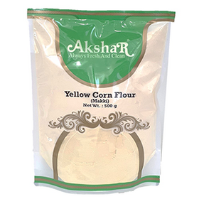 AKSHAR YELLOW CORN FLOUR 500 GMS