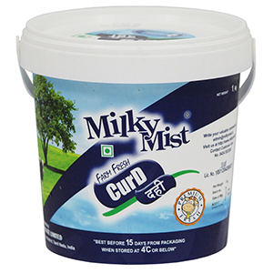 MILKY MIST CURD 1 KG + 125GM FREE