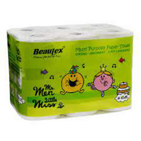 BEAUTEX KITCHEN TOWEL 6 X 70S