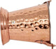 Hammered Copper Steel Balti for serving Food (L)