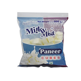 MILKY MIST PANEER CUBE FROZON 200 GMS