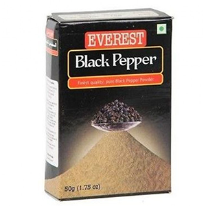 EVEREST BLACK PEPPER POWDER 50 GMS