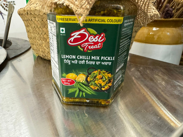 Lemon Chilli Pickle 400gm