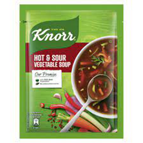 KNORR HOT N SOUR VEGETABLE SOUP 43 GMS