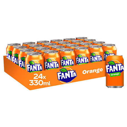 Fanta Orange Can 24