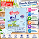 6 in 1 Laundry Detergent Sheets