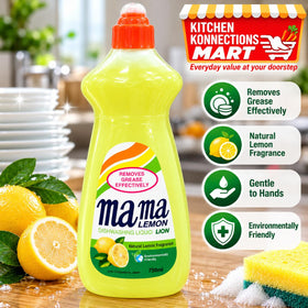 MAMA LEMON DISHWASHING LIQUID 750 ML