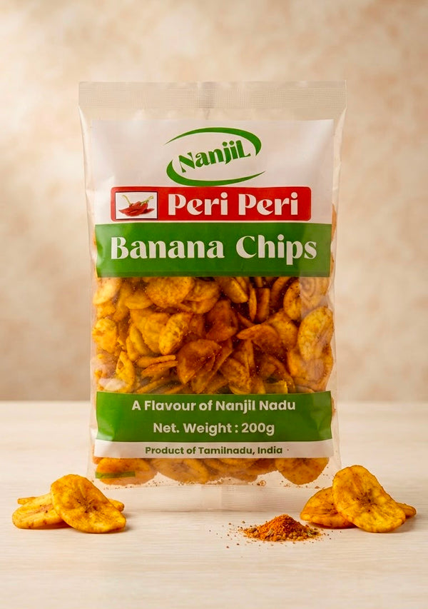 Nanjil BANANA CHIPS 200G(Peri Peri)