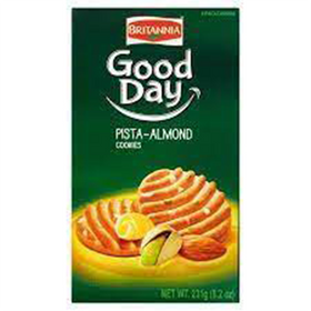 BRITANNIA GOOD DAY PISTA BADAM COOKIES 231 GMS