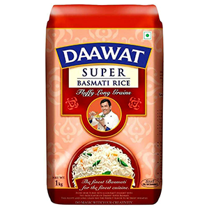 DAAWAT SUPER BASMATI 1 KG