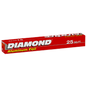 DIAMOND 25 SQ.FT ALUMINUM FOIL
