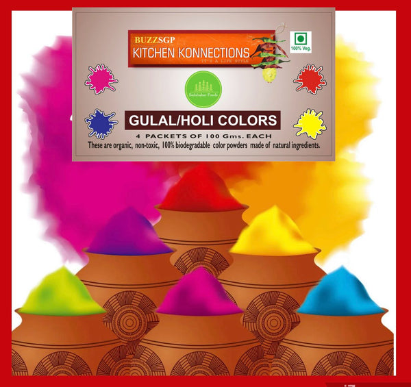 Premium Holi Colours Powder 400gm