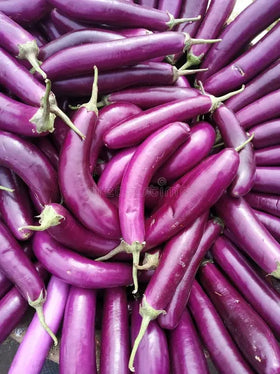 PURPLE (UJALA ) BRINJAL 400GM