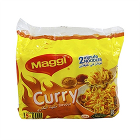 NESTLE MAGGI 2 MINS NOODLES CURRY (5X79GMS)