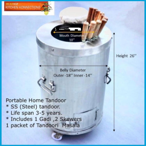 Portable Home Tandoor