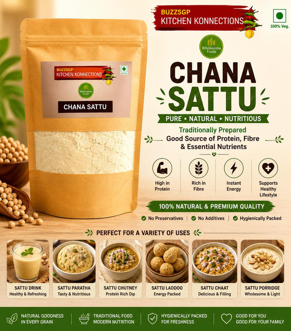 Kitchen Konnections Chana Sattu - 500gms