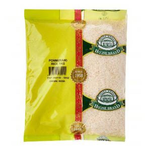 HOUSEBRAND RAW/SONAMASURI RICE 1 KG