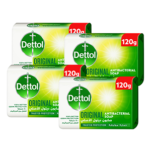 DETTOL ANTI-BACTERIAL BAR SOAP - FRESH (4 X 100 GMS)