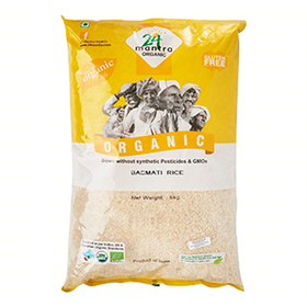 ORGANIC WHITE BASMATI RICE 5 KG