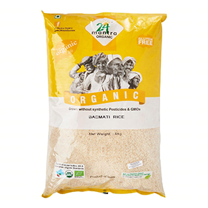 ORGANIC WHITE BASMATI RICE 5 KG