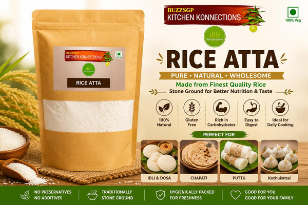 Kitchen Konnections Rice ATTA 500gm