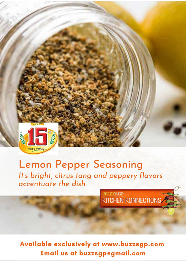 Lemon Pepper Seasoning - 100gms