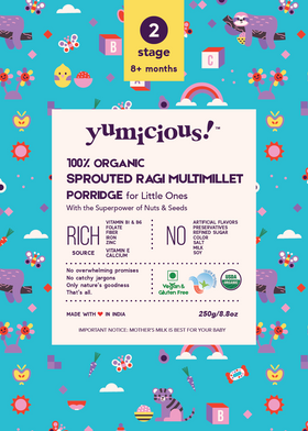 Baby Food | Organic Sprouted Ragi Multimillet