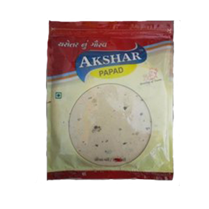 AKSHAR DOUBLE MARI PAPAD 200 GMS