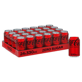 COCO COLA ZERO 330 ML (24can)