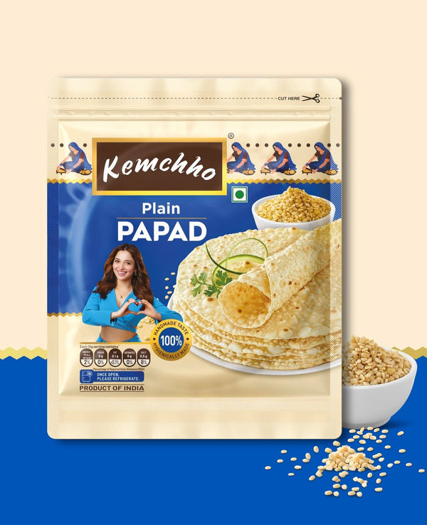 KEMCHHO PLAN PAPAD 200GM